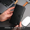 Casper iPhone 15 Pro Max Wallet Case Leather MagSafe