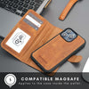 Casper iPhone 15 Pro Max Wallet Case Leather MagSafe