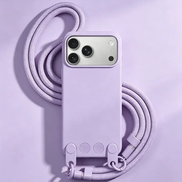 Crossbody Lanyard Case with Adjustable Strap | iPhone 17 Pro Max
