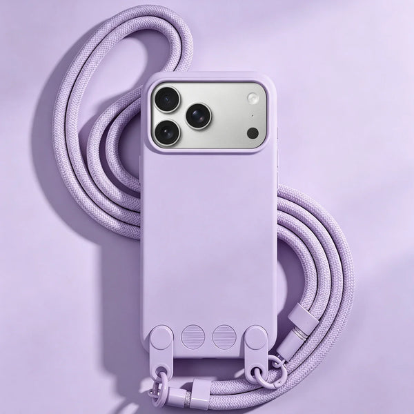 Crossbody Lanyard Case with Adjustable Strap | iPhone 17 Pro Max