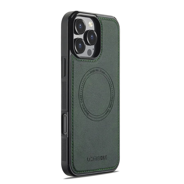 Full Coverage Leather Case iPhone 16 Pro – Executive Edition