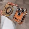 Transparent Diamond Glitter MagSafe Case for iPhone