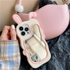 Cute Bunny Mirror Phone Case