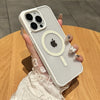 Matte Natural Titanium magnetic charging case