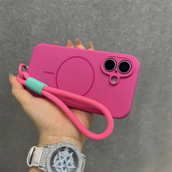 Ultra Thin Matte Case with strap for iPhone - additional view