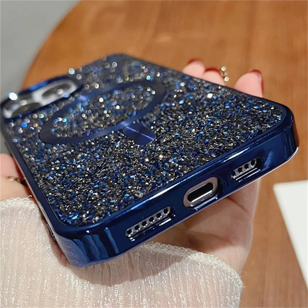 Luxury Bling Glitter MagSafe Case For 14 Pro Max | Main Character Energy
