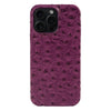 Ostrich Leather Case For iPhone 16 Pro Max | Executive Style