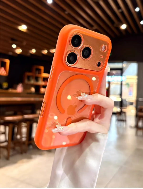 Transparent MagSafe Armor Case for iPhone 17 Pro