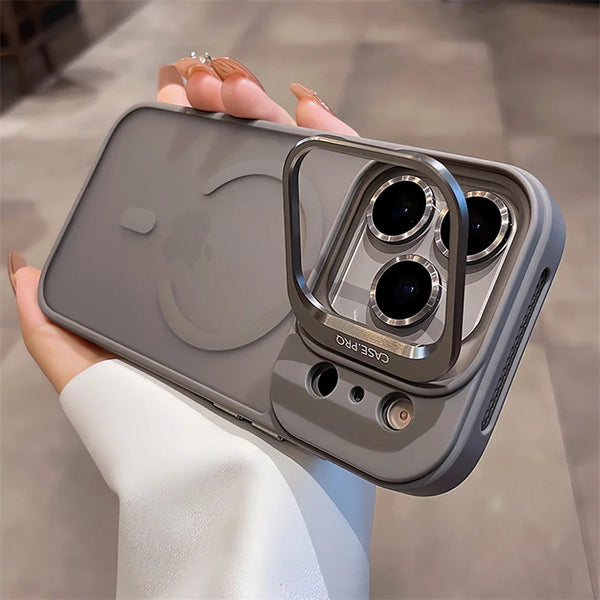 Minimal Magnetic Stand Case for iPhone