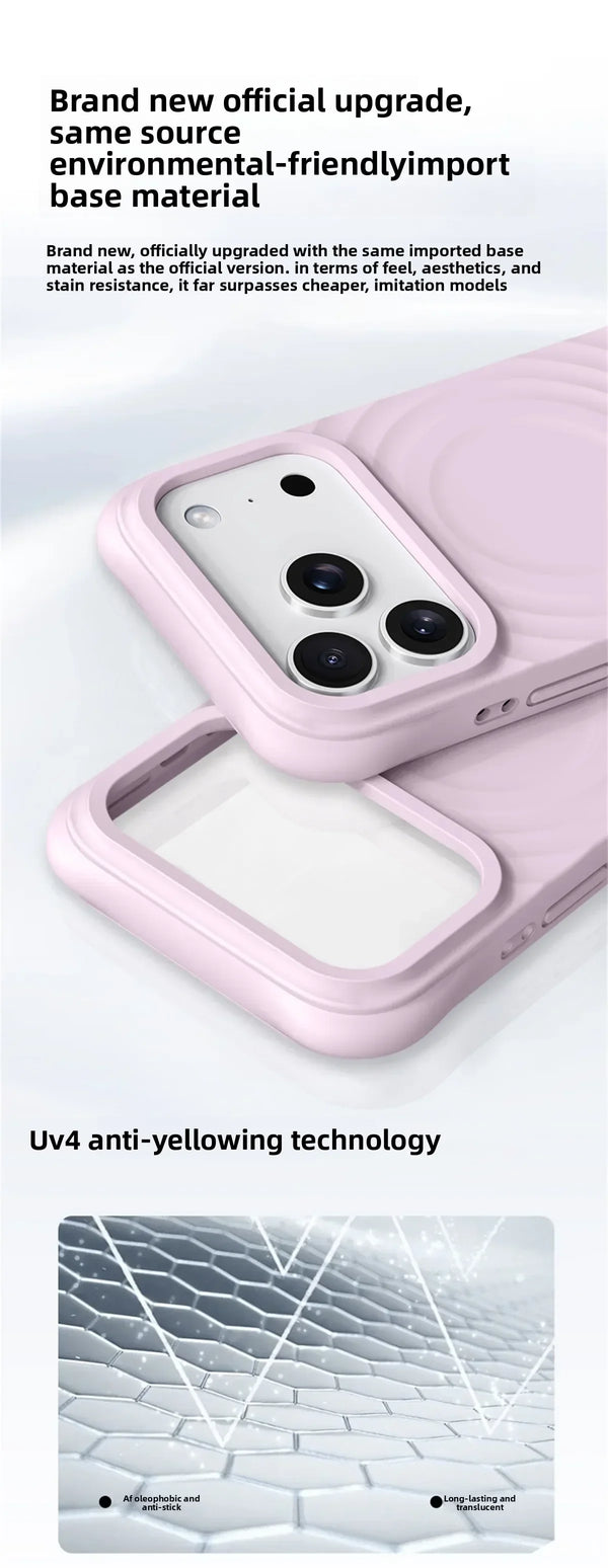 Soft Touch Wave Pattern iPhone Case