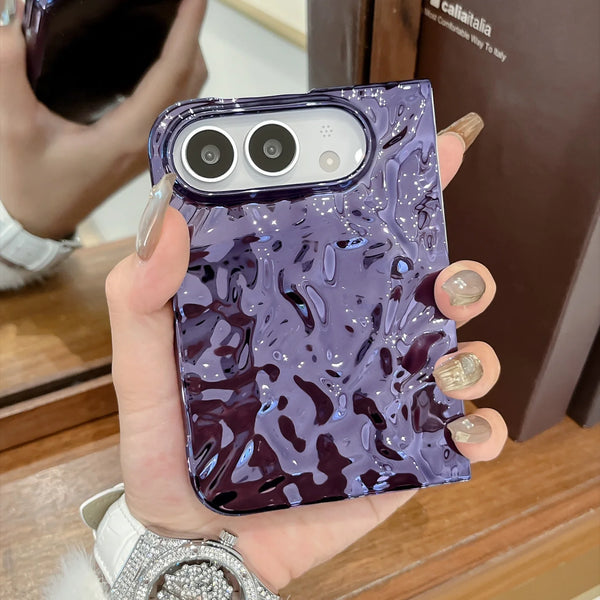 Silver 3D Ripple Case