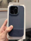 Leather Nylon iPhone Case – Shockproof & Matte