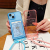 Lanyard Strap Card Holder Case for iPhone
