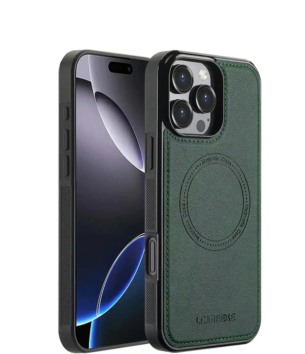 Full Coverage Leather Case iPhone 16 Pro β Executive Edition