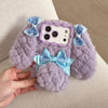 Bunny Phone Case Soft Plush Cover