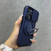 Luxe MagSafe Case iPhone – Ring Holder | Matte Violet