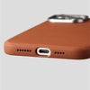 Luxury Business Leather Case for iPhone with Wireless Charging - additional view