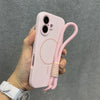 Ultra Thin Matte Case with strap for iPhone