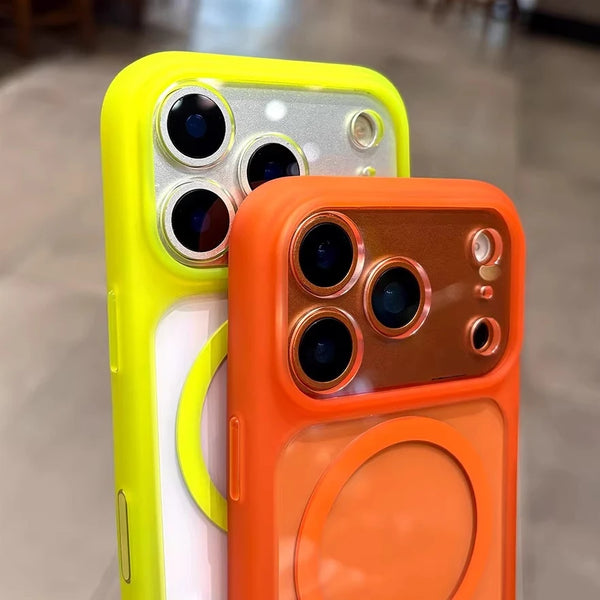 Transparent MagSafe Armor Case for iPhone 17 Pro