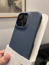 Leather Nylon iPhone Case – Shockproof & Matte