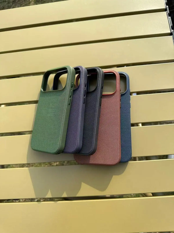 Premium Woven Case For iPhone 17 Pro – Luxury Finish
