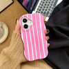 Summer Candy Stripe Case For iPhone 16 - Colorful Gloss