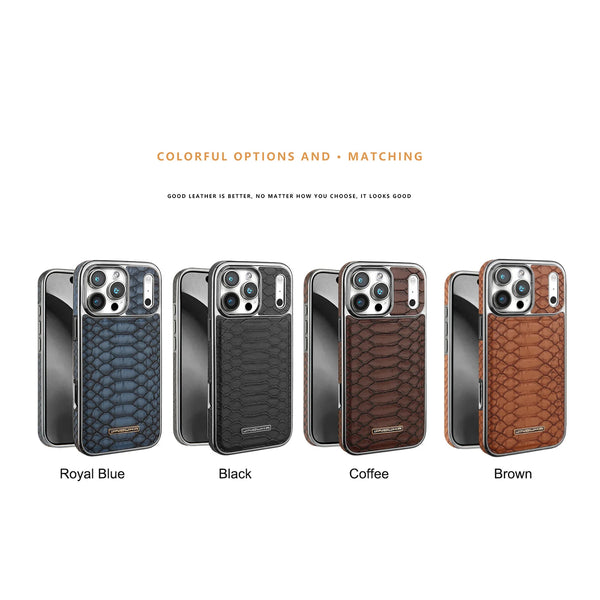 Luxury iPhone Case – Snake Leather Design - additional view