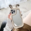 Cute Bunny Mirror Phone Case