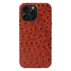 Ostrich Leather Case For iPhone 16 Pro Max | Executive Style