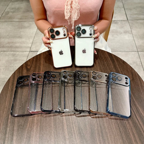 Plating Sparkling Transparent Case