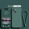Slim Magnetic Silicone Cover for iPhone