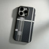 Carbon Fiber Geometric MagSafe Case