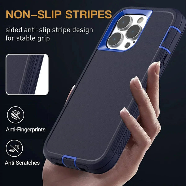 Heavy Duty Armor Shockproof Dust-Proof Case For iPhone - lifestyle photo