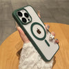 Matte Natural Titanium magnetic charging case