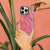 Pink Marble Magnetic Case For β Elegant Style
