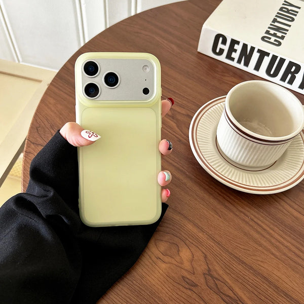 Candy Color Matte Clear Case