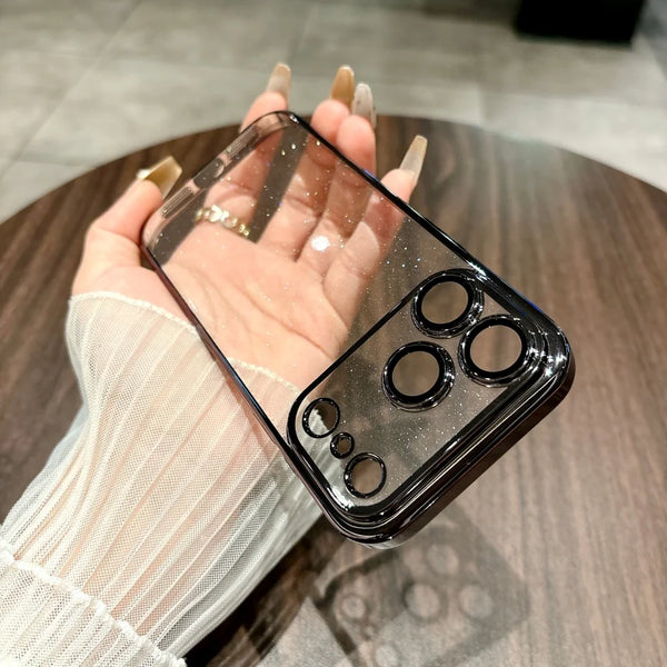 Plating Sparkling Transparent Case
