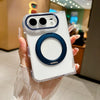 Rotating Transparent MagSafe Case