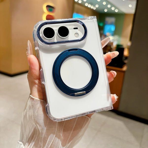 Rotating Transparent MagSafe Case
