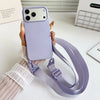 Crossbody Lanyard Silicone Case