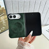 Solid Color Synthetic Leather Case