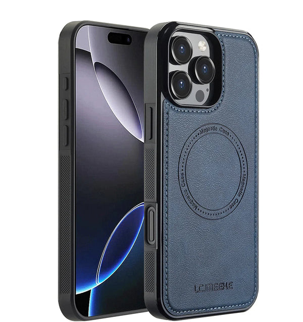 Full Coverage Leather Case iPhone 16 Pro – Executive Edition