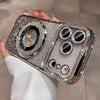 Transparent Diamond Glitter MagSafe Case for iPhone