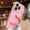 Elegant Litchi Leather Armor iPhone Case