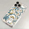 Transparent Cute Cat iPhone Case