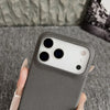 Leather Nylon iPhone Case – Shockproof & Matte - additional view