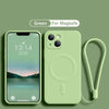 Slim Magnetic Silicone Cover for iPhone