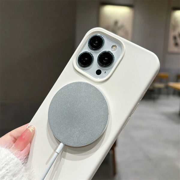 Silicone Liquid Magsafe Case For iPhones