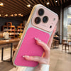 Elegant Litchi Leather Armor iPhone Case