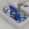 Gold Maple Leaf Wood Grain Phone Case